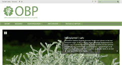 Desktop Screenshot of obp.no